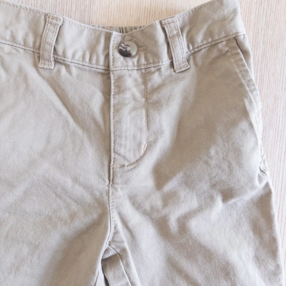 Ralph Lauren Chino Pants Tan Khaki Stretch Twill Trousers Baby 9 Months